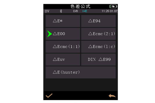 CIELab和CIELuv色差公式形式上有什么不同？